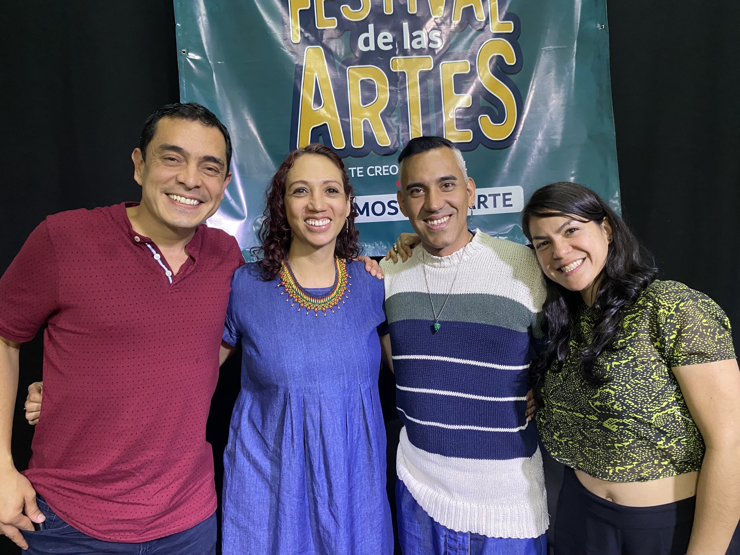 Panel de arte con Dany Hoyos y docentes